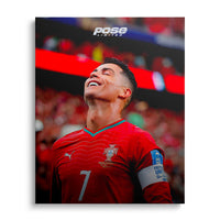TOILE - Cristiano Ronaldo - 40x50cm