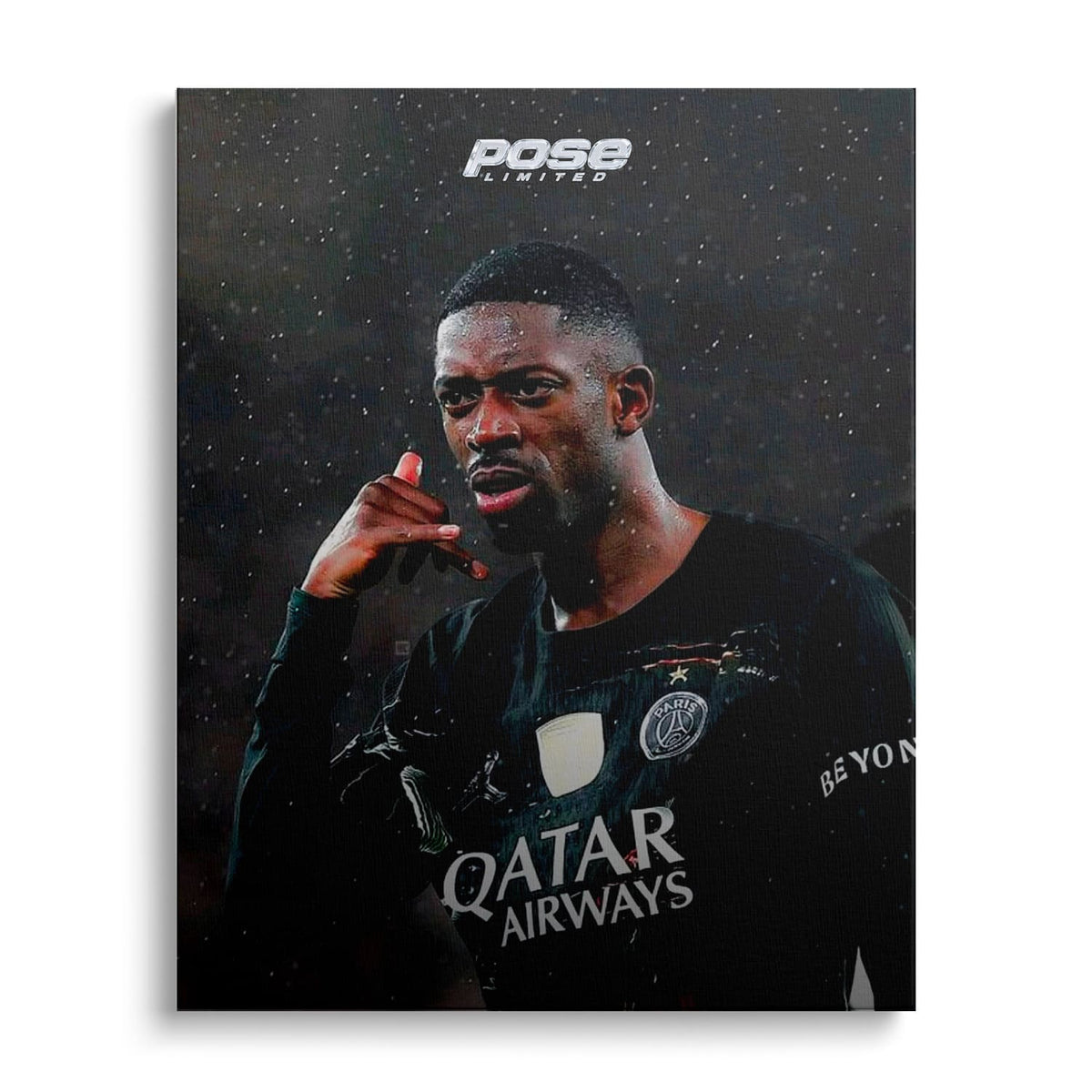 TOILE - Ousmane Dembélé - 40x50cm