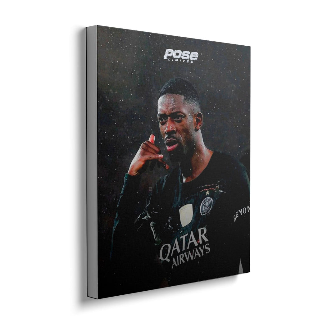 TOILE - Ousmane Dembélé - 40x50cm