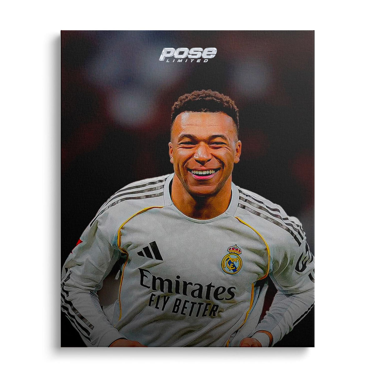 TOILE - Kylian Mbappé - 40x50cm