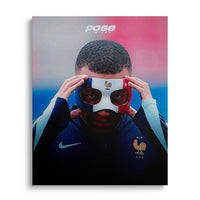 TOILE - Kylian Mbappé - 40x50cm