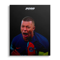 TOILE - Kylian Mbappé - 40x50cm