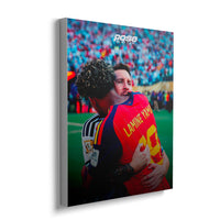 TOILE - Lionel Messi X Lamine Yamal - 40x50cm