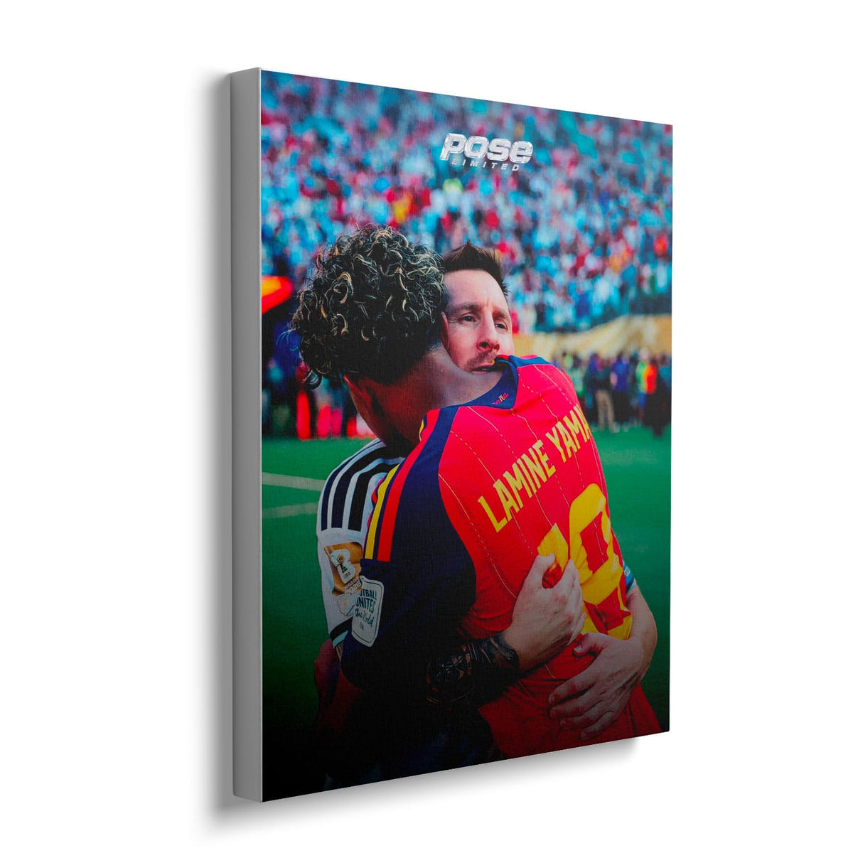 TOILE - Lionel Messi X Lamine Yamal - 40x50cm